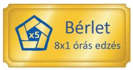 8x1 órás bérlet